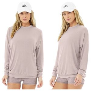 NWT Alo Soho pullover *IVORY*
